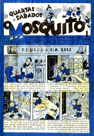 Cover for O Mosquito [Série 1] (Edições O Mosquito, Lda, 1936 series) #1215