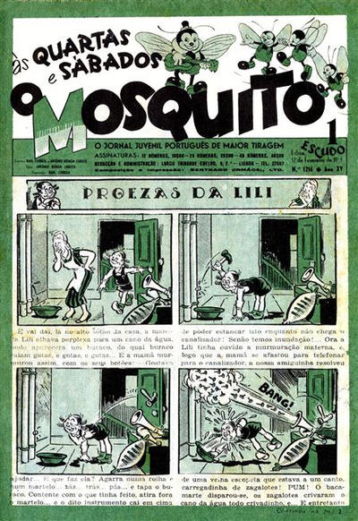 Cover for O Mosquito [Série 1] (Edições O Mosquito, Lda, 1936 series) #1216