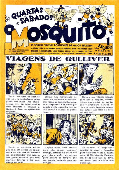 Cover for O Mosquito [Série 1] (Edições O Mosquito, Lda, 1936 series) #1232