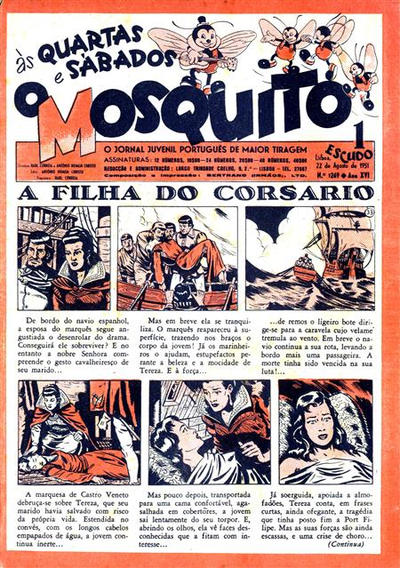 Cover for O Mosquito [Série 1] (Edições O Mosquito, Lda, 1936 series) #1269