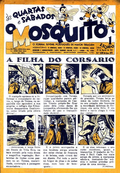 Cover for O Mosquito [Série 1] (Edições O Mosquito, Lda, 1936 series) #1270