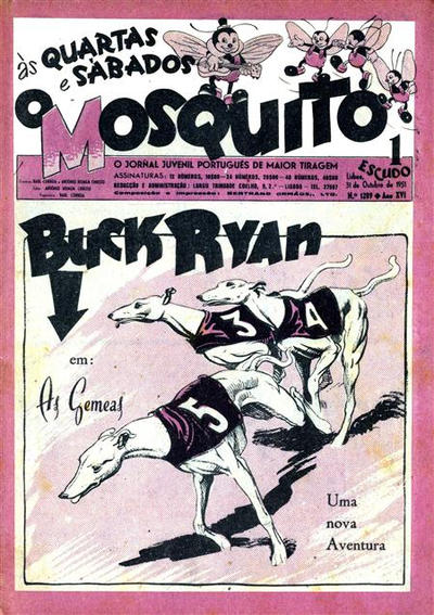 Cover for O Mosquito [Série 1] (Edições O Mosquito, Lda, 1936 series) #1289