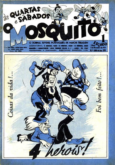 Cover for O Mosquito [Série 1] (Edições O Mosquito, Lda, 1936 series) #1290