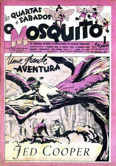 Cover for O Mosquito [Série 1] (Edições O Mosquito, Lda, 1936 series) #1305