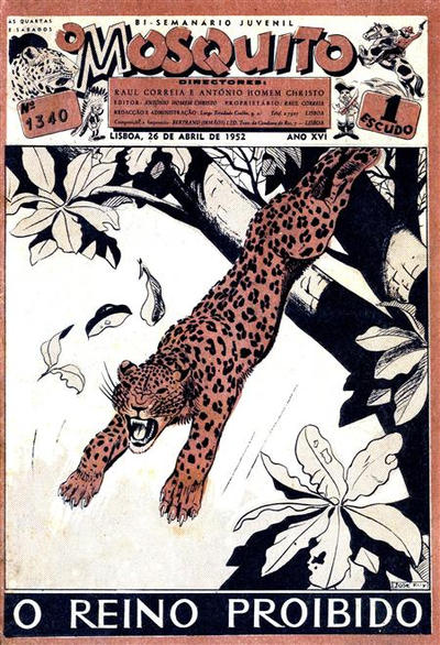 Cover for O Mosquito [Série 1] (Edições O Mosquito, Lda, 1936 series) #1340