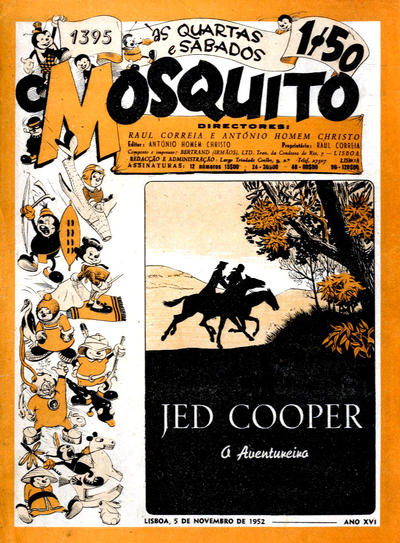 Cover for O Mosquito [Série 1] (Edições O Mosquito, Lda, 1936 series) #1395