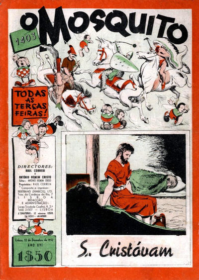 Cover for O Mosquito [Série 1] (Edições O Mosquito, Lda, 1936 series) #1403