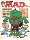 Cover for MAD (Semic, 1976 series) #8/1981