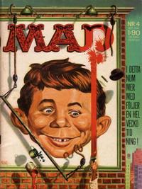 Cover for Mad (Williams Förlags AB, 1960 series) #4/1962