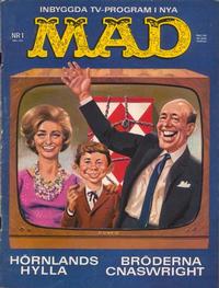 Cover for Mad (Williams Förlags AB, 1960 series) #1/1963