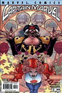 Cover Thumbnail for Captain Marvel (Marvel, 2000 series) #20 [Direct Edition]