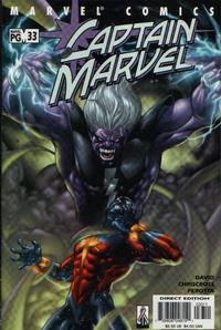 Cover Thumbnail for Captain Marvel (Marvel, 2000 series) #33 [Direct Edition]