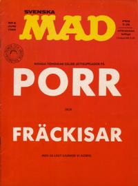 Cover Thumbnail for Mad (Williams Förlags AB, 1960 series) #6/1969