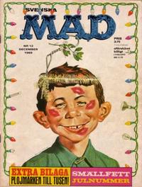 Cover Thumbnail for Mad (Williams Förlags AB, 1960 series) #12/1969