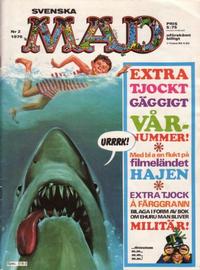 Cover Thumbnail for Mad (Williams Förlags AB, 1960 series) #2/1976