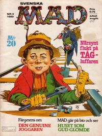 Cover Thumbnail for MAD (Semic, 1976 series) #4/1980