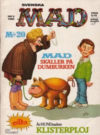 Cover Thumbnail for MAD (Semic, 1976 series) #5/1980