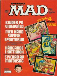 Cover Thumbnail for MAD (Semic, 1976 series) #2/1981