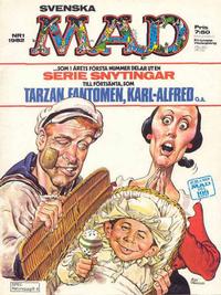 Cover Thumbnail for MAD (Semic, 1976 series) #1/1982