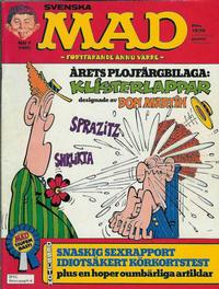 Cover Thumbnail for MAD (Semic, 1976 series) #7/1985