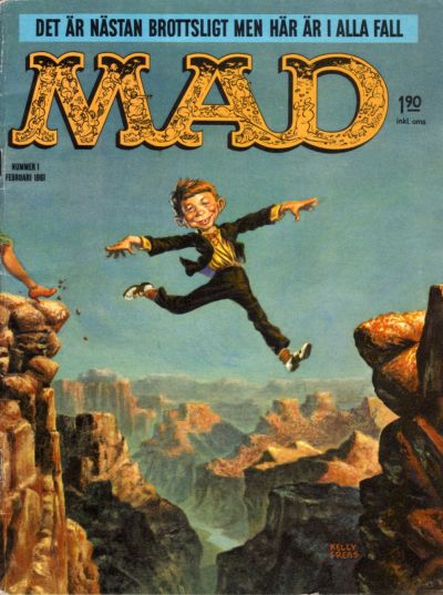 Cover for Mad (Williams Förlags AB, 1960 series) #1/1961