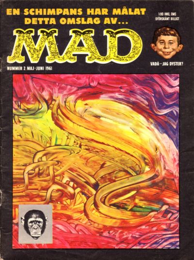 Cover for Mad (Williams Förlags AB, 1960 series) #2/1961