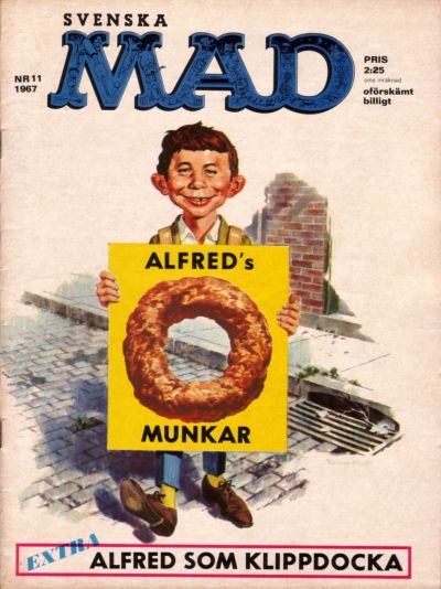 Cover for Mad (Williams Förlags AB, 1960 series) #11/1967