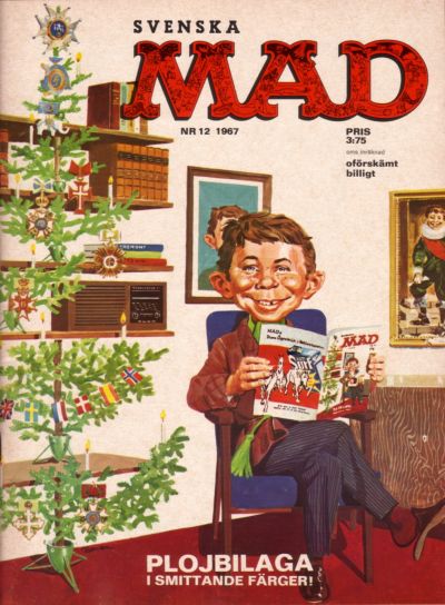 Cover for Mad (Williams Förlags AB, 1960 series) #12/1967