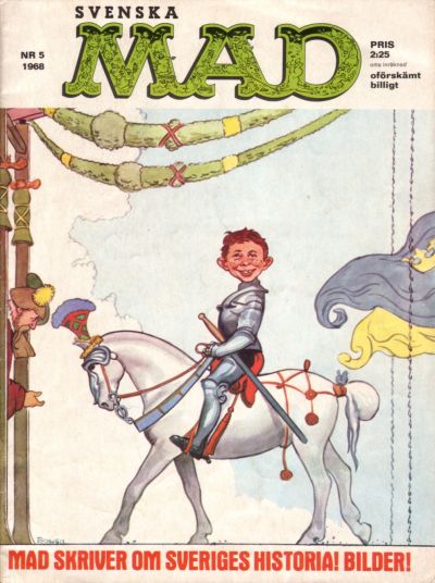 Cover for Mad (Williams Förlags AB, 1960 series) #5/1968