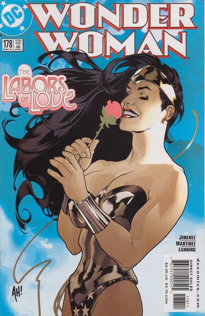 Cover for Wonder Woman (DC, 1987 series) #178 [Direct Sales]