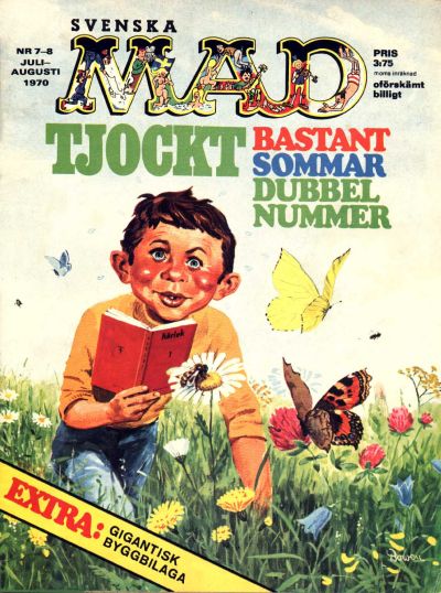 Cover for Mad (Williams Förlags AB, 1960 series) #7-8/1970