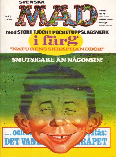 Cover for Mad (Williams Förlags AB, 1960 series) #3/1974