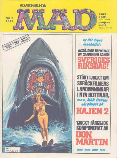 Cover for MAD (Semic, 1976 series) #2/1979
