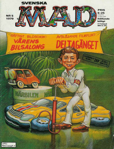Cover for MAD (Semic, 1976 series) #5/1979
