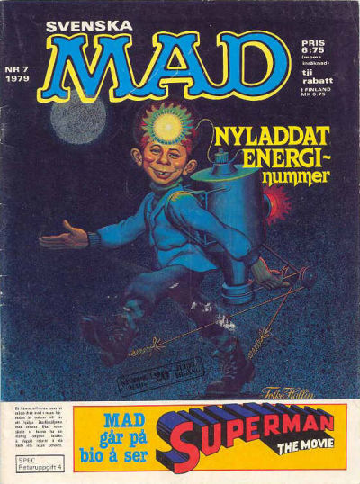 Cover for MAD (Semic, 1976 series) #7/1979
