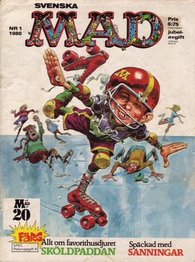 Cover for MAD (Semic, 1976 series) #1/1980
