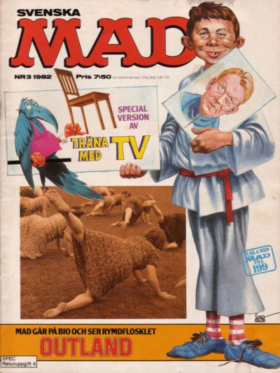 Cover for MAD (Semic, 1976 series) #3/1982