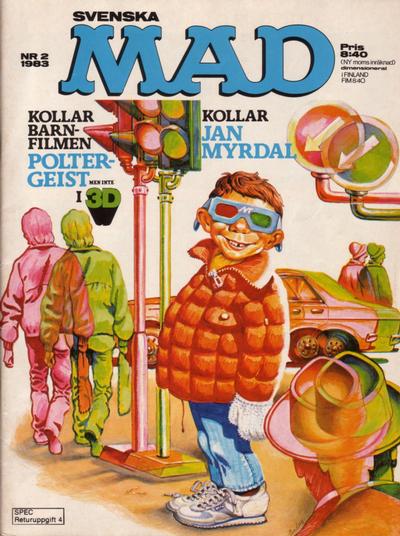 Cover for MAD (Semic, 1976 series) #2/1983
