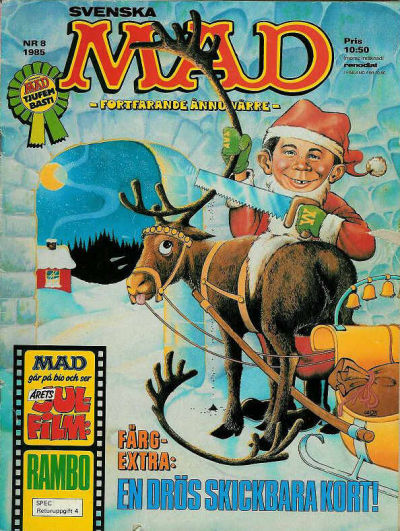 Cover for MAD (Semic, 1976 series) #8/1985