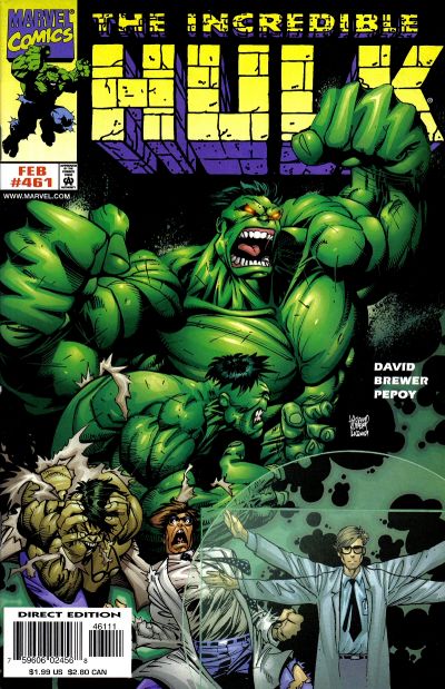 Cover for The Incredible Hulk (Marvel, 1968 series) #461 [Direct Edition]