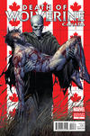 Cover Thumbnail for Death of Wolverine (2014 series) #4 [Canada Variant - Steve McNiven]