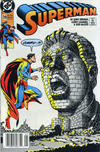 Cover for Superman (DC, 1987 series) #39 [Newsstand]