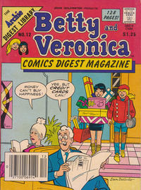 Cover Thumbnail for Betty and Veronica Comics Digest Magazine (Archie, 1983 series) #12 [Canadian]