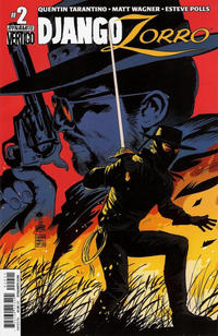 Cover Thumbnail for Django / Zorro (Dynamite Entertainment, 2014 series) #2 [Cover B - Francesco Francavilla Variant]