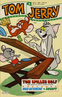 Cover Thumbnail for Tom & Jerry (Semic, 1979 series) #6/1981