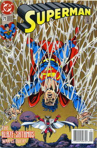 Cover Thumbnail for Superman (DC, 1987 series) #71 [Newsstand]
