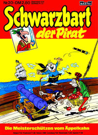 Cover Thumbnail for Schwarzbart der Pirat (Bastei Verlag, 1980 series) #20