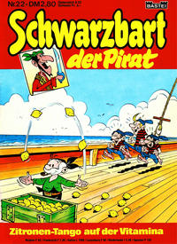 Cover Thumbnail for Schwarzbart der Pirat (Bastei Verlag, 1980 series) #22