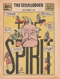 Cover Thumbnail for The Spirit (Register and Tribune Syndicate, 1940 series) #2/17/1952