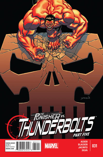 Cover for Thunderbolts (Marvel, 2013 series) #31